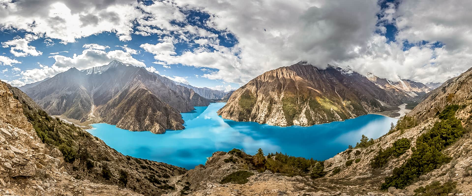 Phoksundo Lake Trek landscape view